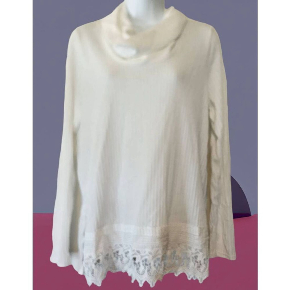White Charlotte Russe Fuzzy Sweater